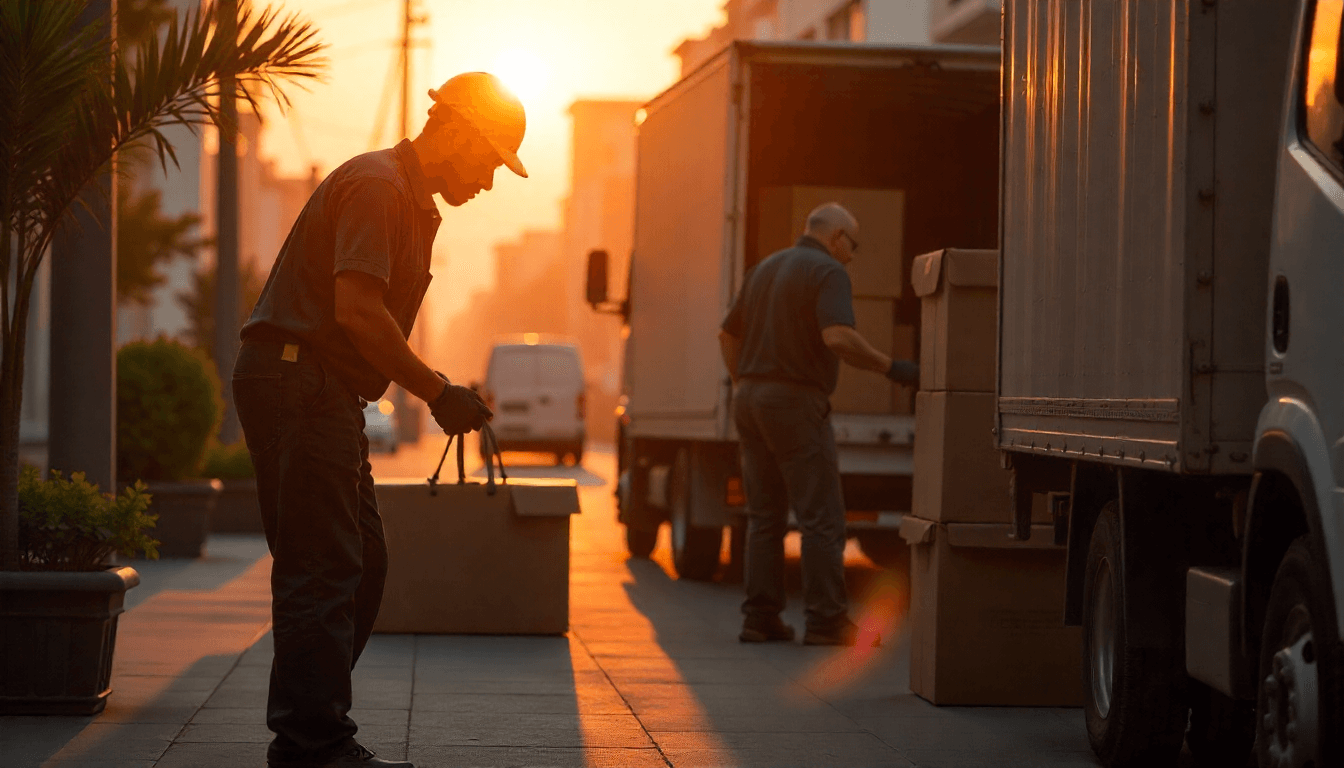 Equipo especializado en vaciado sostenible de pisos en Madrid