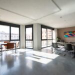Piso vacío listo después del vaciado en Madrid