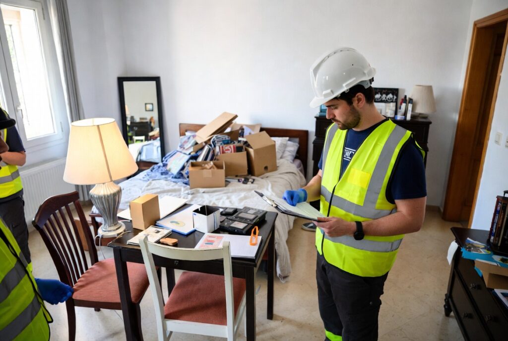 Valoración de enseres en una vivienda