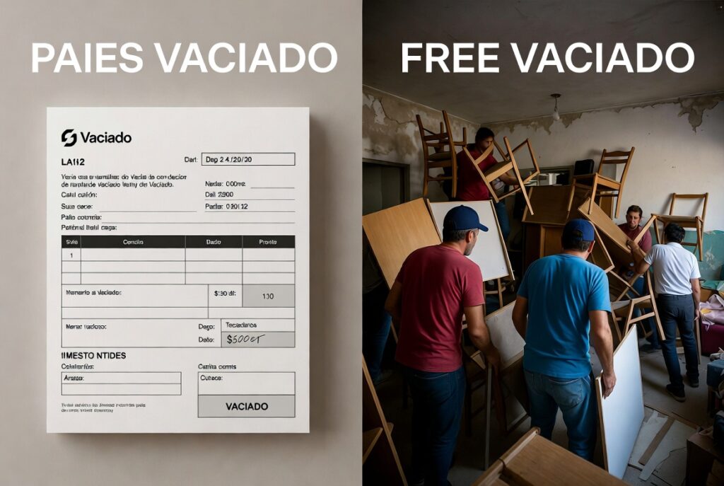 vaciado de pisos gratis en madrid