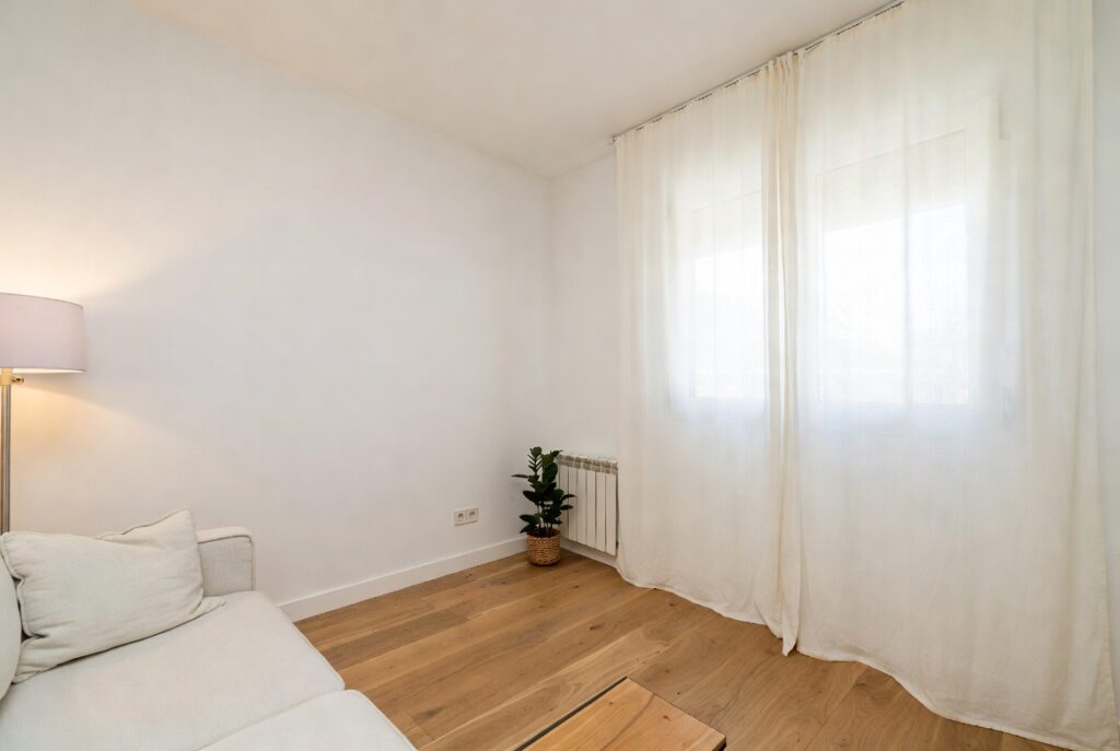 Interior de vivienda lista para comercializar