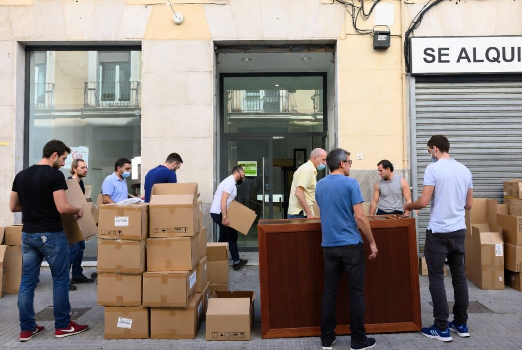 vaciado de locales en madrid en proceso