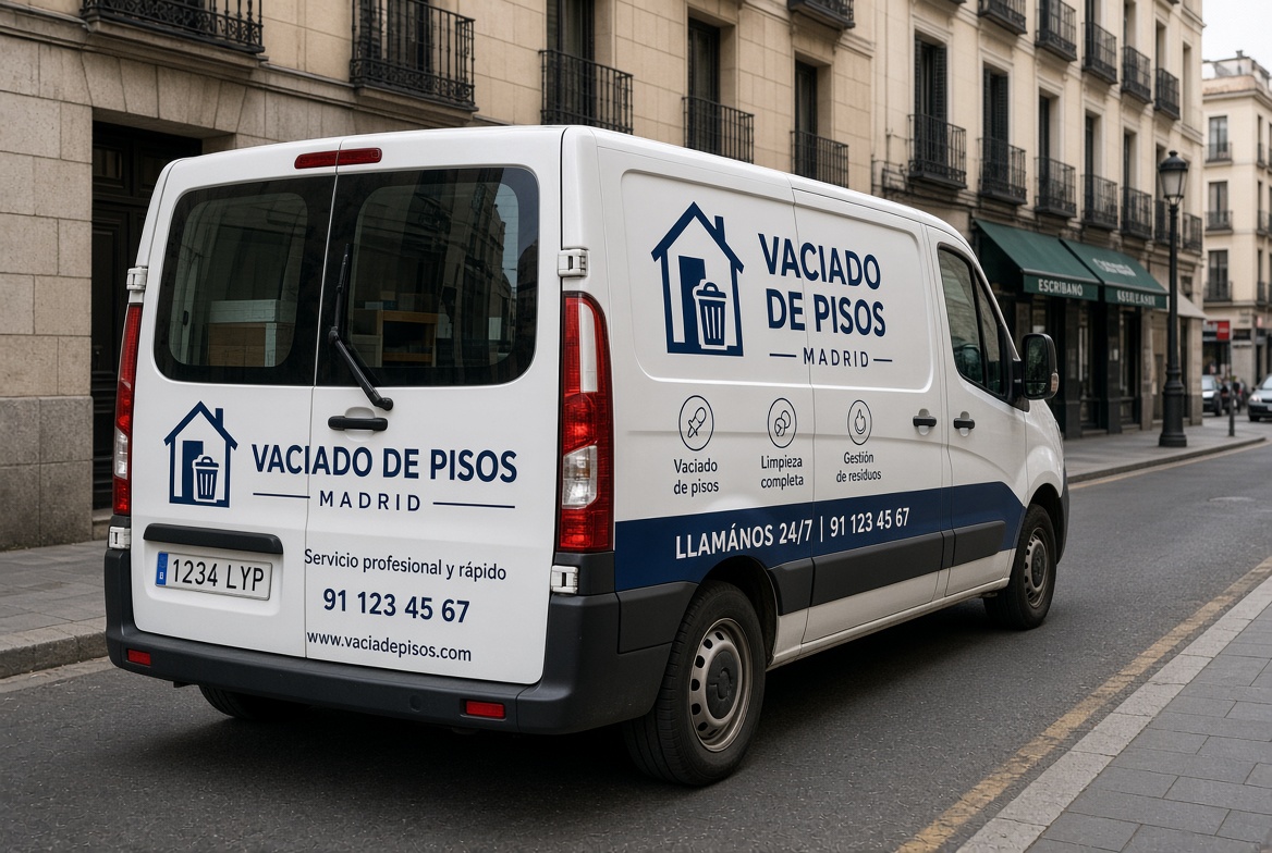 Empresa de vaciado de pisos Madrid lista para intervenir