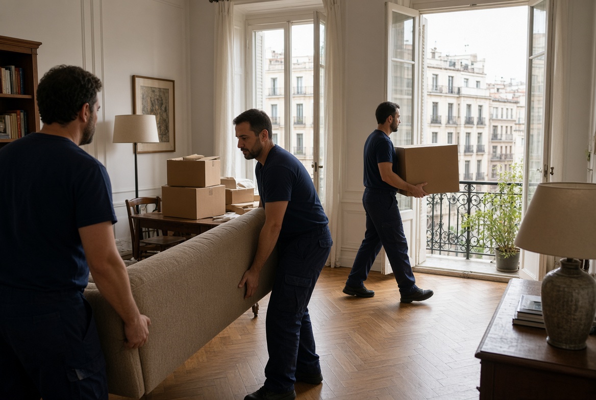 Vaciado de pisos y recogida de muebles en Madrid