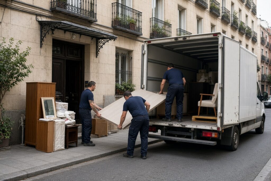 Equipo realizando vaciado de pisos completo