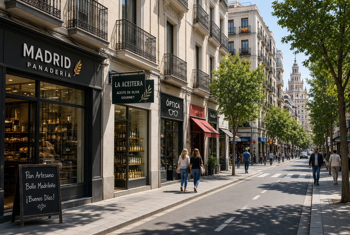 Locales comerciales en Madrid listos para vaciado