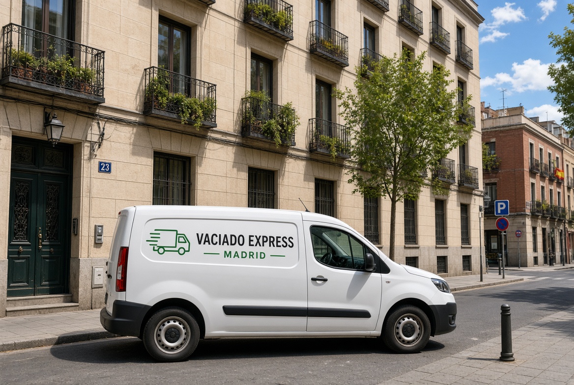 Vaciado de pisos express Madrid listo para intervenir