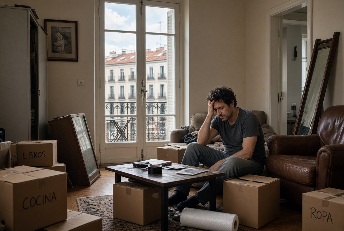 Intentar vaciar un piso sin ayuda profesional